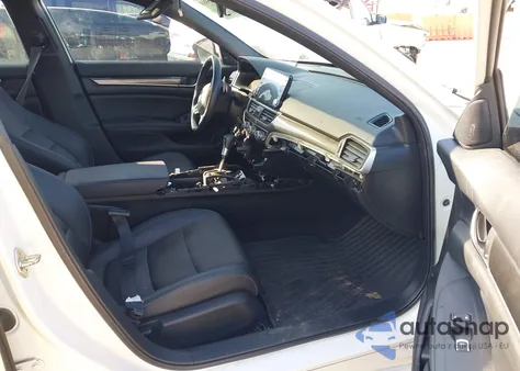 2019 Honda Accord Sport from USA, damaged, VIN 1HGCV1F34KA801616